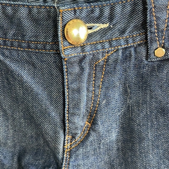 Armani Exchange Denim Shorts With Metallic Detailing - Picture 2 of 5